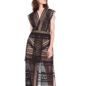 Acler Black Lace Dress